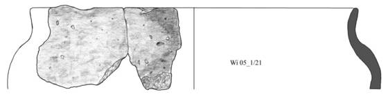 Keramikfunde aus der Ofenanlage, 700-400 v. Chr.