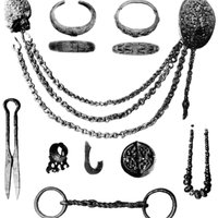 Inventar eines Frauengrabes von Wiskiauten, 10. Jh. n. Chr.